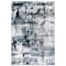 World Rug Gallery Modern Abstract Reflections Area Rug 5' X 7' Blue 935BLUE5X7 - alternate 7